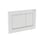 Geberit Omega30 betjeningsplade, hvid/mat 617092310 miniature