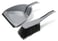 Dustpan and brush silver/grey 11922 miniature