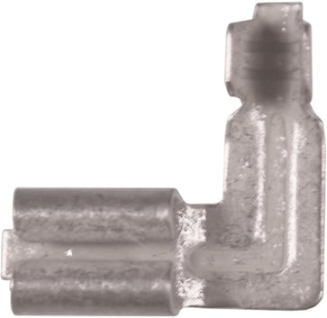 Uisoleret spademuffe 90° B1003FLSV5, 0,5-1mm², 2,8x0,5 7172-500100
