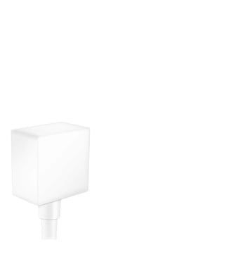 hansgrohe Wall outlet Square Matt White 26455700