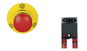 Emergency Stop Pushbutton , 2 Break Contacts (NC) , IP65  Type: 400432 400432