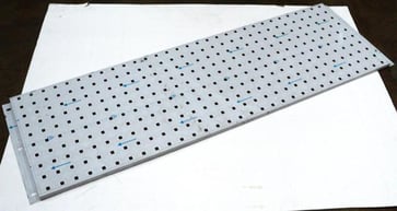 Perforated panel for wall 1232 mm 470568