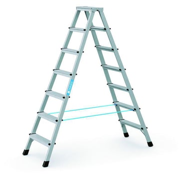 Stepladder double-sided 2x7 steps 1,90 m 41267