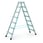 Stepladder double-sided 2x7 steps 1,90 m 41267 miniature