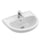 Gustavsberg Saval wash basin 550 x 430 x 190 mm f/bolts 7G115501 miniature