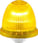 Blinklampe 240V AC Gul Ovolux, X, 240 30215 miniature