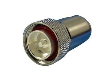 7/16" male solderless connector 7398