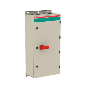 Safety switch, 3-p. 400V AC23 400A, 220kW. Steel sheet enclosure. IP65, 1SCA022512R7650 1SCA022512R7650