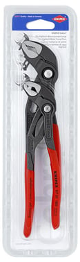 Knipex waterpump pliers set 8701 180 and 250 mm 00 31 20 V01