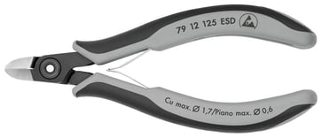 Knipex skævbider præcisions elektronik ESD 125 mm 79 12 125 ESD