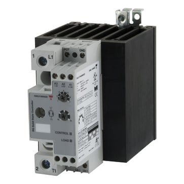 1-pol analog-styret Solid-state relæ Udg 190-550V/50AAC Ext Fors 24VDC/AC RGC1P48V50ED