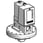 Pressure switch M.O.P.30B XMLCS04B2S11 miniature