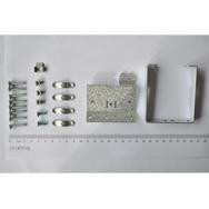 EMC DE-couplingplate kit for size M1 and M2 132B0106