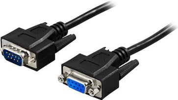 RS232 kabel SUB-D 9-pins han/hun 5703317510150