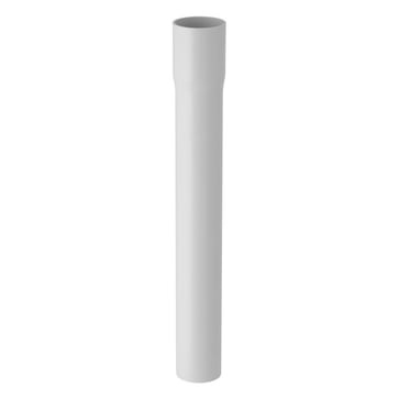 Geberit flush bend extension, straight, with ring seal socket: d44mm white alpine 118.133.11.1