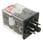 Relæ, plug-in, 8-polet, DPDT, 10A, mech & LED-indikator, testknap MKS2PINAC24 BY OMZ 376763 miniature