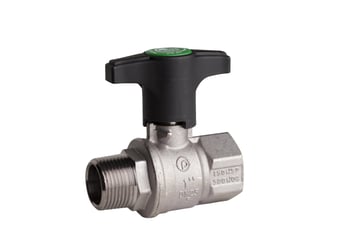 F x M heavyduty fullway ball valve  Extended plastic lever  TEA treatment 1/2" 52TEU/1-004
