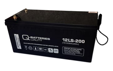 Q-Batteries 12V-200Ah blybatteri L522xB240xH218/224 T11 100030968