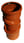 Bøjning drejelig rød 110 mm muffe 195058-110 miniature