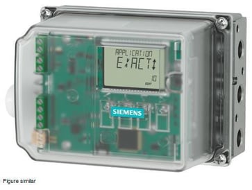 SIPART PS100 elektropneumatisk positioner 4 til 20 mA indgang dobble acting med manifold aluminium og plast manometer 6DR7102-0NN00-0AC0