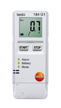 Testo 184 G1 - Vibration, humidity and temperature data logger for transport monitoring 0572 1846