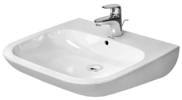 Duravit D-Code Vital wash basin 60 cm with overflow 23126000002