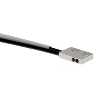 Fiberoptisk sensor, diffuse, kvadratisk, standard R25 fiber, 2m kabel E32-D15Y 2M 172129