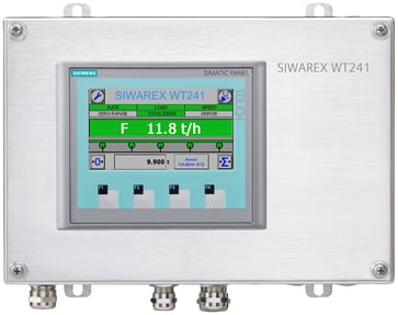 SIWAREX WT241 vejeterminal, Vejeterminal til afbenyttelse med båndvægte 7MH4965-4AA01