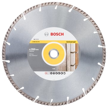 Blå Bosch diamantskive 350x25,4mm universal 2608615071