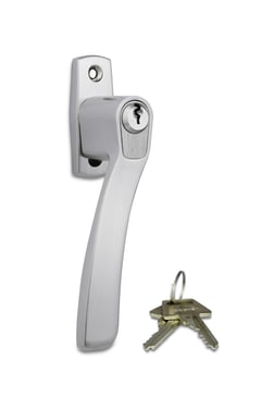Window handle lockable 6-pin Left 20036