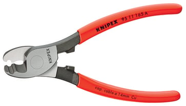 Knipex Cable Shears 95 11 65 A SB twin cutting edge 95 11 165 A SB