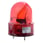 Harmony XVR Ø120 mm roterende signallampe med LED og lydgiver på op til 90dB og IP23 i rød farve, 24VAC/DC XVR12B04S miniature
