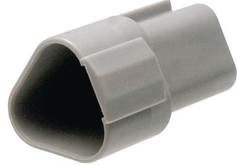 Kabelhanstik stikforbindelse 3 poler grå Amphenol Industrial 144-03-261
