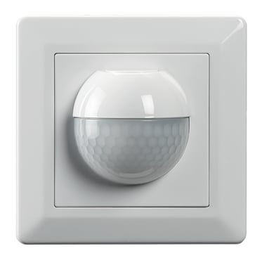 Motion detector 180°, wall flush mounted 41-204