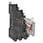 Slimline input relæ 6 mm inkl. Sokkel, SPDT, 50mA, Push-terminaler, 110 VAC G2RV-SR500-APAC110 BY OMB 678011 miniature