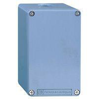 Metalbox blå u/huler 80x80-49dyb XAPM11