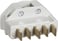 Angled plug 16A 380V AC, O-P-E-P-P, light grey 210A5060 miniature