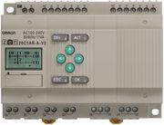 Programmerbar relæ, 24VDC forsyning, 12x24VDC indgange (hvoraf 2 kan være 0-10 VAnaloge indgange), 8xrelæudgange 5A, RTC, LCD display ZEN-20C1DR-D-V2 240991