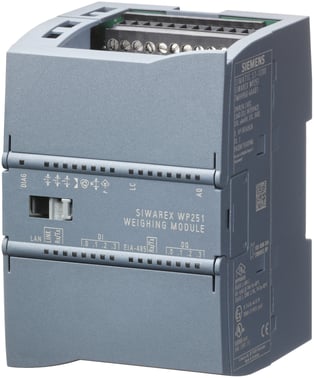 SIWAREX WP251 WEIGHING ELECTRONIC FOR BATCHING AND FILLING PROCESSES (1 CHANNEL) FOR STRAIN GAUGE LOAD CELLS / FULL BRIDGES (1-4 MV/V) FOR SIMATIC S7-1200 7MH4960-6AA01