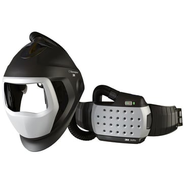 3M™ Speedglas™ Welding Helmet 9100 Air, without welding filter, with 3M™ Adflo™ Powered Air Respirator, 567700 7000044615