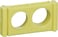 OPUS 66 dåse for indstøbning gul afstandsstykke for lodret og vandret sammenbygning af dåser 504N1020 miniature