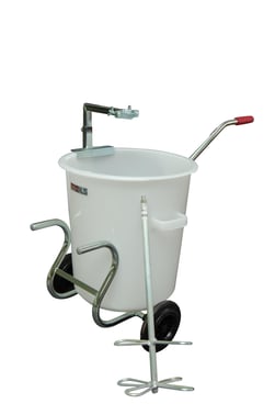 Mixing bucket white 75 liter 173197