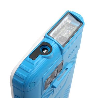 Hand Held terminal with integrated 2D barcodescanner and temperature meter C6T