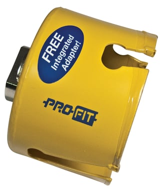 Pro-fit HM hulsav med integreret adaptor 95 mm 35109080095