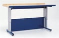 Height-adjustable workbenches
