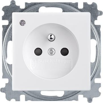 ABB-b55 PIN-socket outlet, matt 2CHD892357A4097