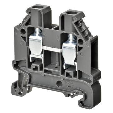 Feed-through DIN rail terminal block with screw connection formounting on TS 35; nominal cross section 6mm² XW5T-S6.0-1.1-1 669323