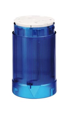 Harmony XVM Ø45 mm lystårn, lysmodul for løs BA15d lyskilde < 230V i blå farve XVMC36