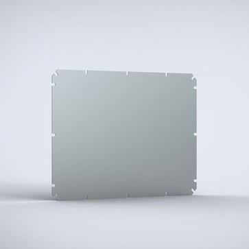 Steel mounting plate, 300X400 OMP3040E