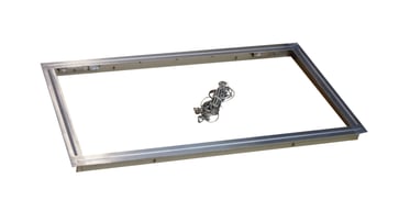 Mounting frame for integrata Medio 93.5 x 53.5. stainless 500.19.2008.9